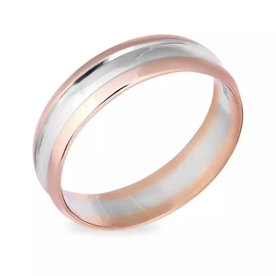 Золотое обручальное кольцо 585, размер 21