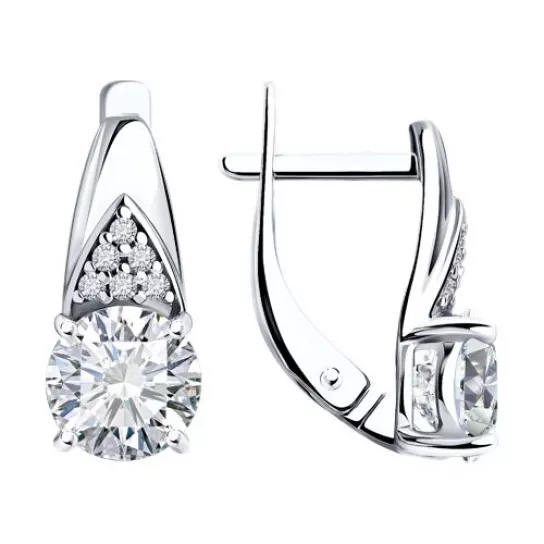 Серьги из серебра