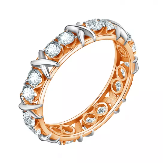 Золотое кольцо 585, женское, размер 16