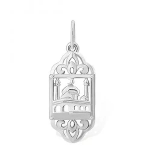 Серебряная подвеска 925, с фианитом