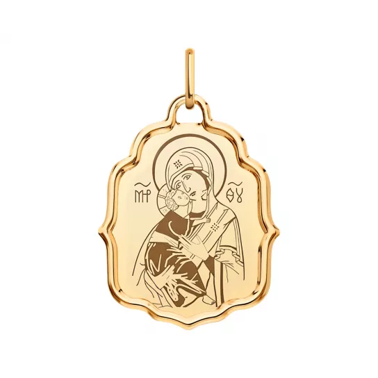 Икона из золота