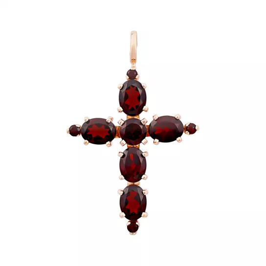 крестик 585 нательный, на шею