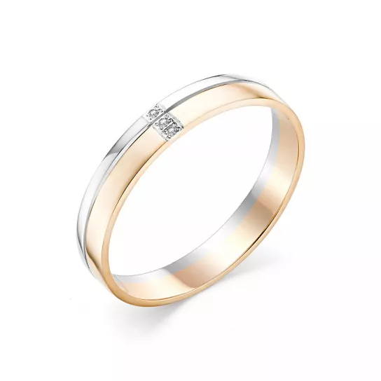 Золотое кольцо 585, размер 19