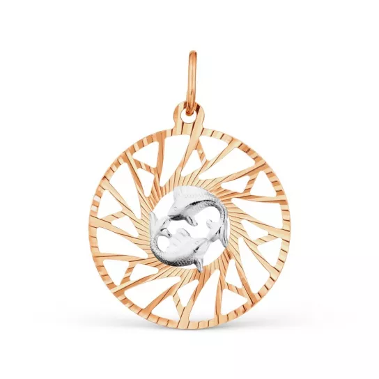 Подвеска зодиак из золота