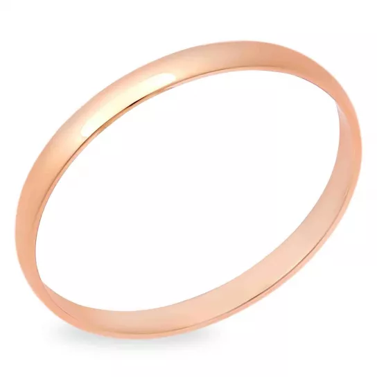 Кольцо обручальное из золота