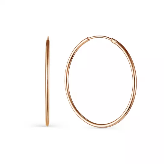 Золотые серьги 585, женские