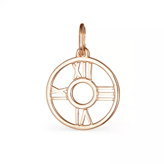 Золотая подвеска 585, женская