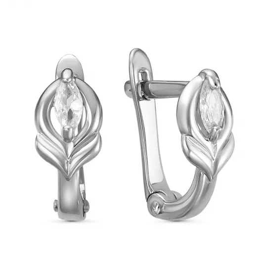 Серьги детские из серебра