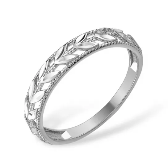 Серебряное кольцо 925, женское, размер 18