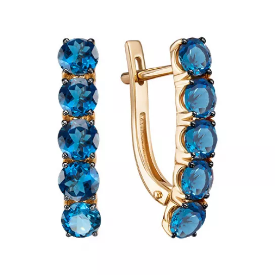 Серьги из золота