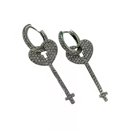 Серьги из серебра