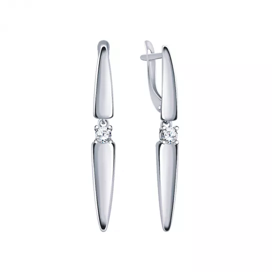 Серьги из серебра