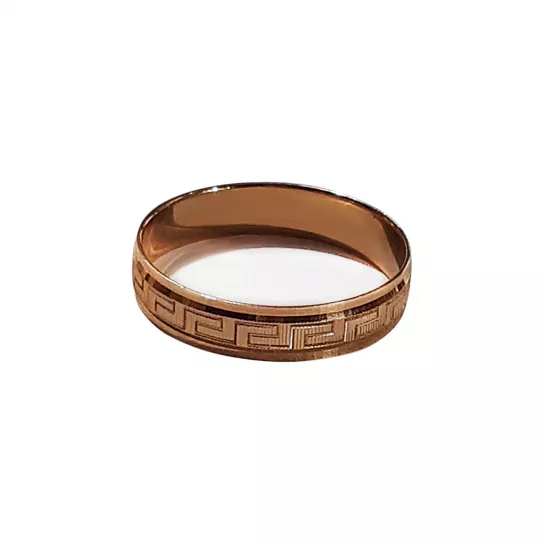 Золотое обручальное кольцо 585, размер 16