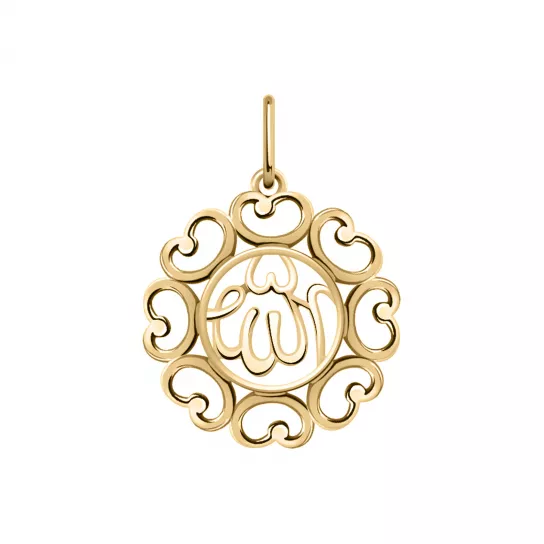 Золотая подвеска 585