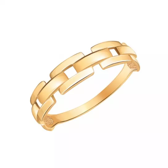 Золотое кольцо 585, женское, размер 17