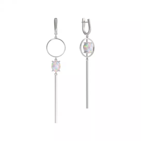 Серьги из серебра