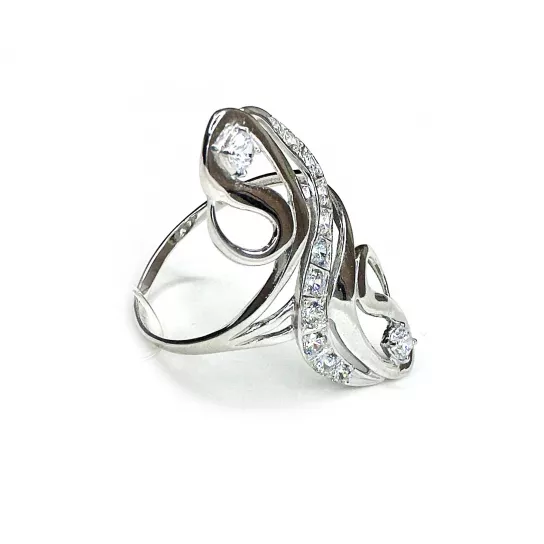 Серебряное кольцо 925, женское, размер 20