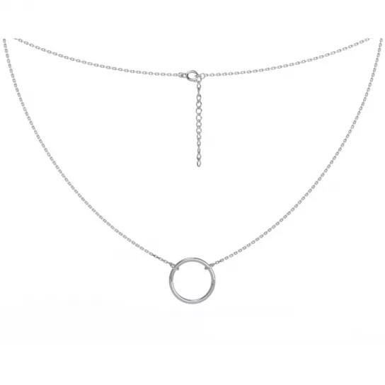 Колье из серебра