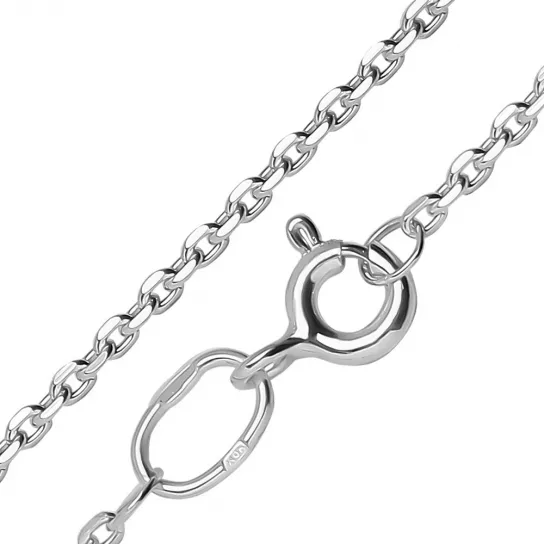 Серебряная цепочка 925 на шею, длина 45 см