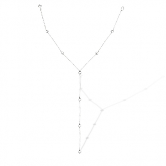 Колье из серебра