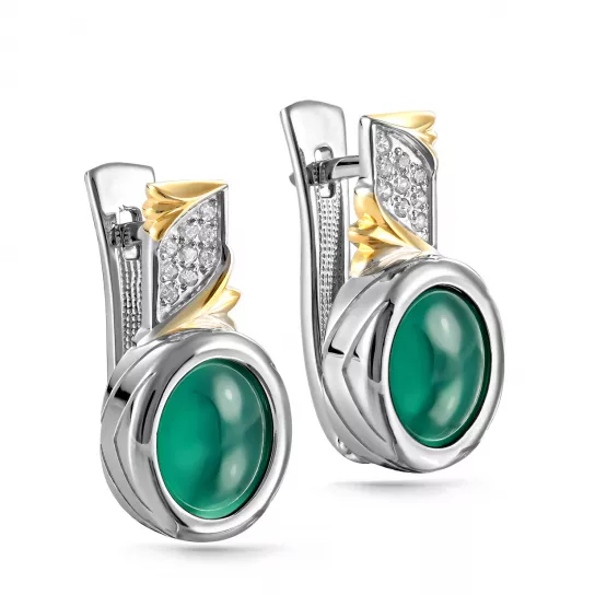 Серьги из серебра