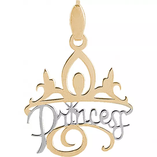 Золотая подвеска 585, женская