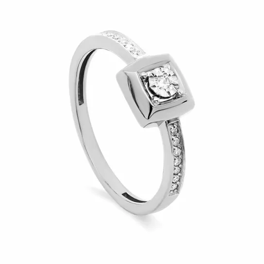 Золотое кольцо 585, женское, размер 16.5