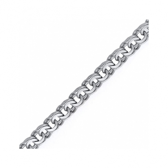 Серебряный браслет 925, длина 22 см