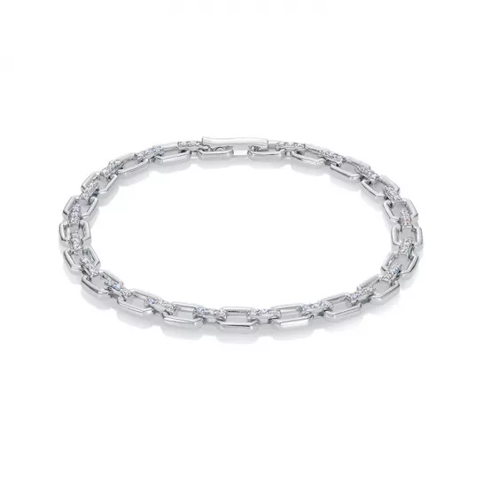 Браслет с бриллиантами из золота