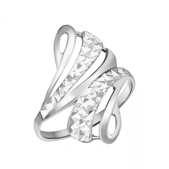 Серебряное кольцо 925, женское, размер 17.5