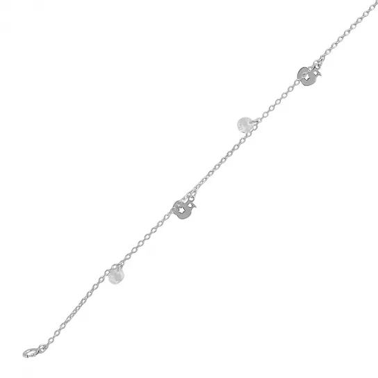 браслет 925, плетение фантазийное, длина 24 см