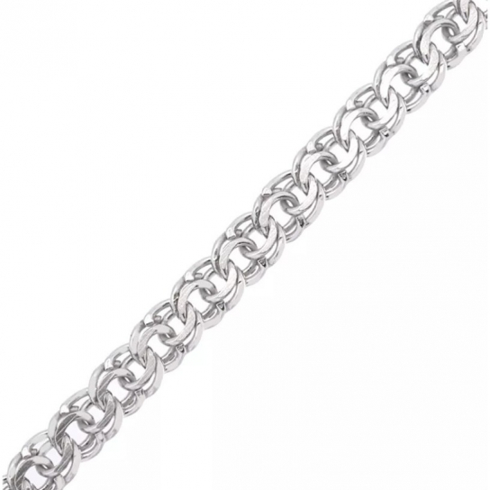 Серебряная цепочка 925 на шею, длина 55 см