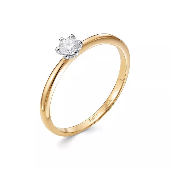 Золотое кольцо 585, размер 17.5