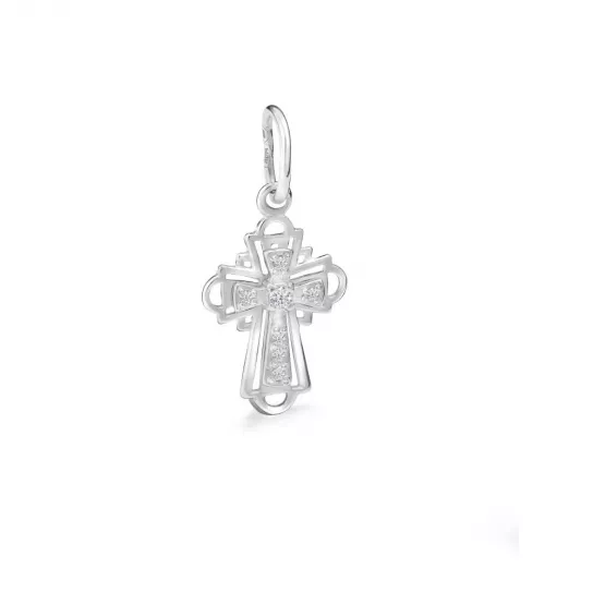 крестик 925 нательный, на шею