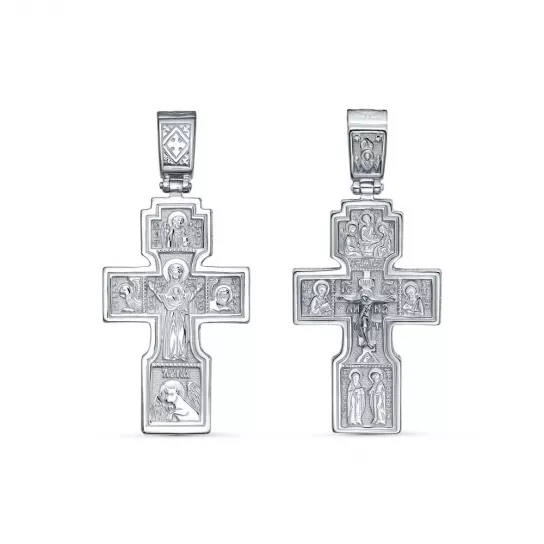 крестик 925 нательный, на шею