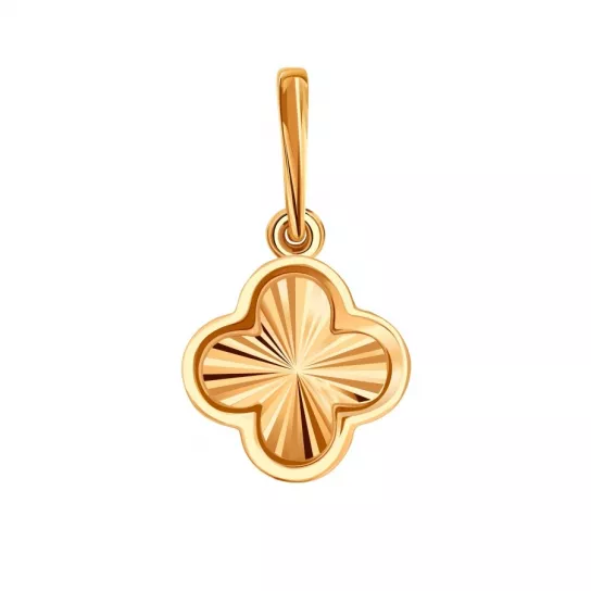 Золотая подвеска 585, женская