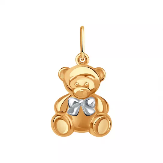 Золотая подвеска 585, детская