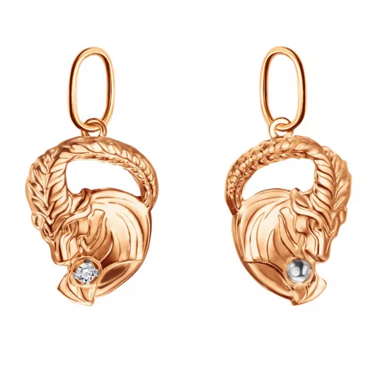 Золотая подвеска 585