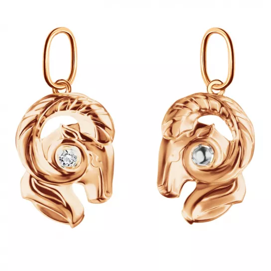 Золотая подвеска 585