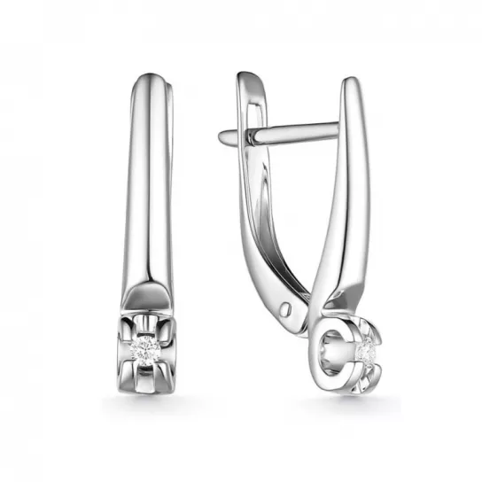 Золотые серьги 585, женские