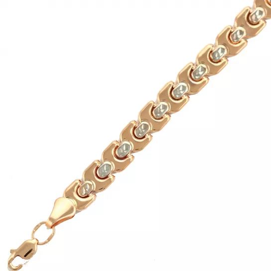 браслет 585, плетение фигурное, длина 20 см