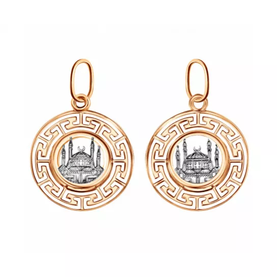 Золотая подвеска 585