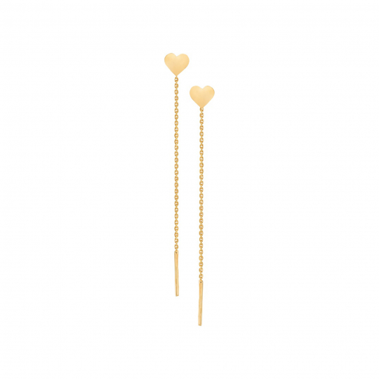 Золотые серьги 585, женские