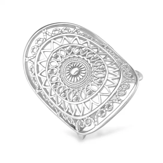 Серебряное кольцо 925, женское, размер 20.5