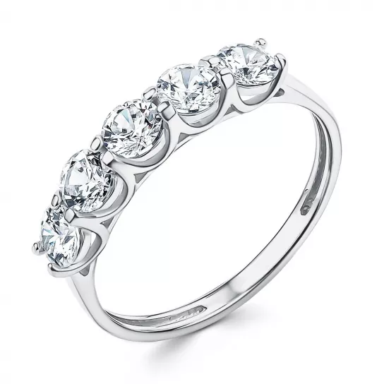 Серебряное кольцо 925, женское, размер 18