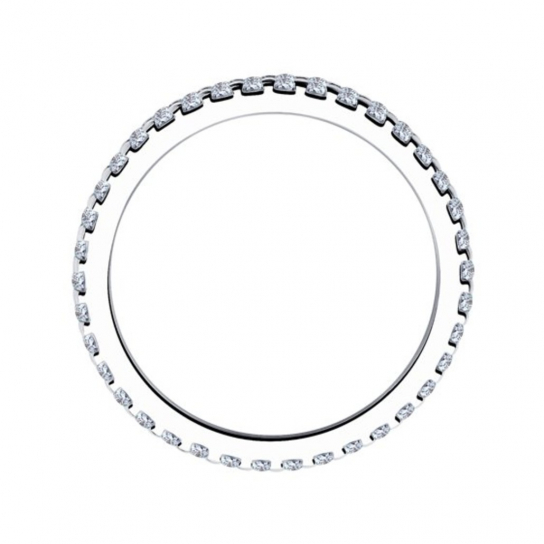 Серебряное кольцо 925, женское, размер 15.5
