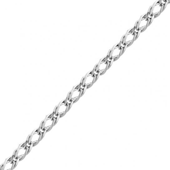 Серебряный браслет 925, длина 19 см