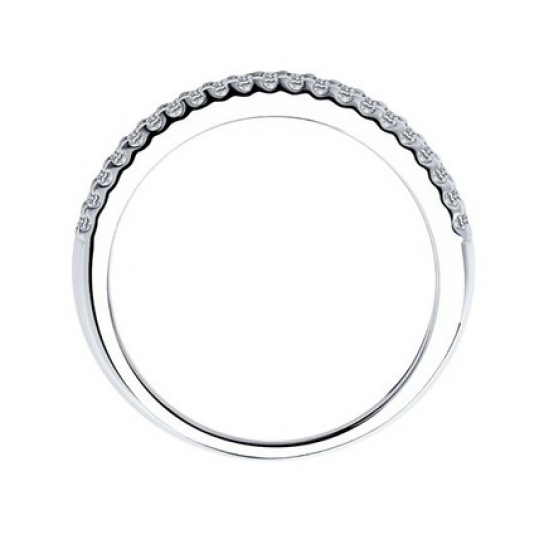 Серебряное кольцо 925, женское, размер 17