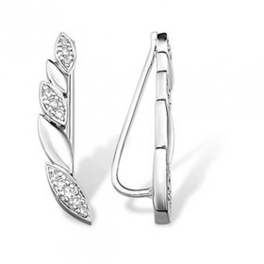 Серебряные серьги 925, женские