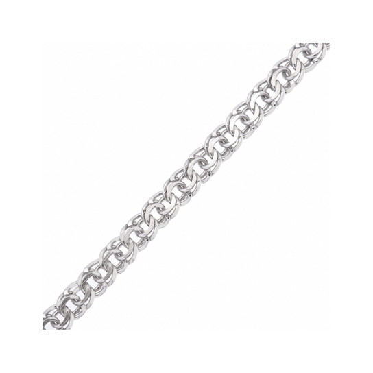Серебряный браслет 925, длина 22 см